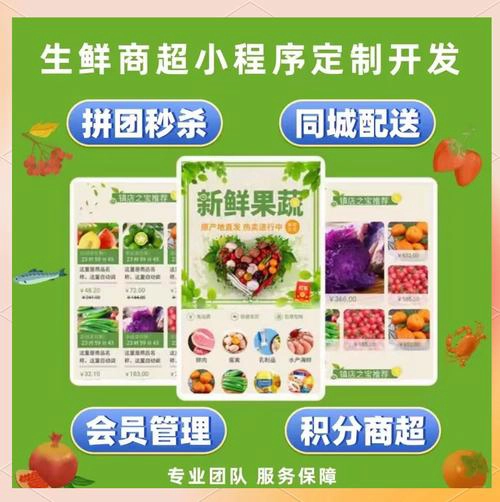 一站式生鲜购物体验：生鲜配送小程序开发揭秘